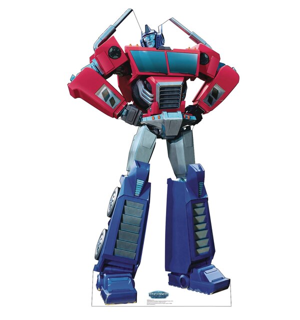 Image Of Advanced Graphics Optimus Prime Standee From The Transformers EarthSpark  (1 of 15)